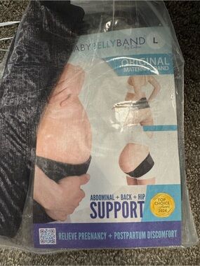 Maternity Support Band - Black (L)